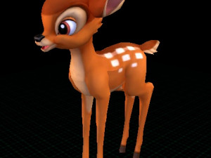 Little Deer 3Dモデル