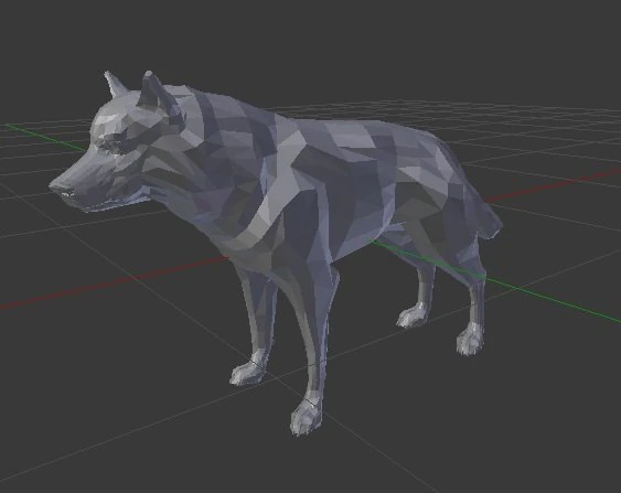 Dog 1 3D Model .c4d .max .obj .3ds .fbx .stl .blend 