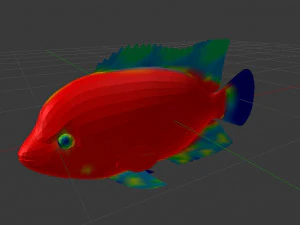 A fish 3D Model