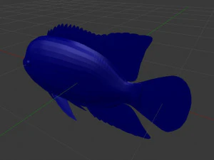 A fish 3D Model
