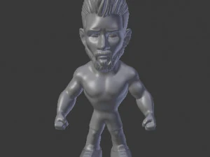 Lonel Messi 3D Model
