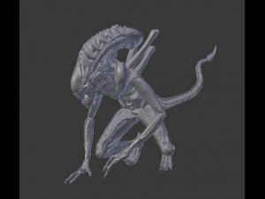Alien 2 3D Model
