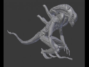 Alien 2 3D Model