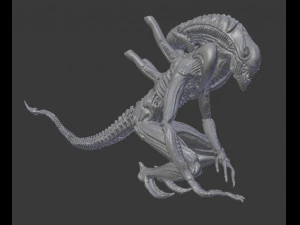 Alien 2 3D Model