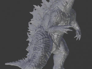 고질라 3D 모델