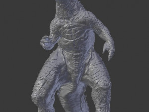 Godzila Modelo 3D