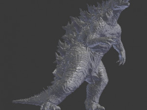 Godzila Modelo 3D