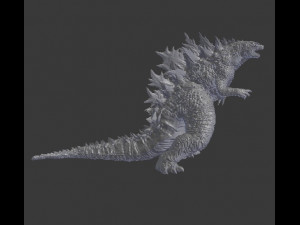 Godzila Modelo 3D