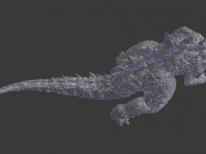 Godzila Modelo 3D