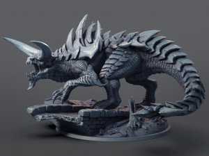 Tarasque Monster 3D Model
