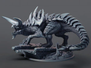 塔拉斯克怪物 3D 模型