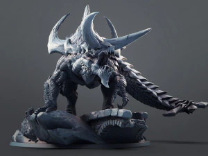 Tarasque Monster 3D Model