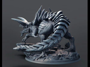 Tarasque Monster 3D Model