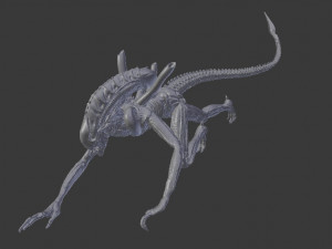 Alien 1 3D Model