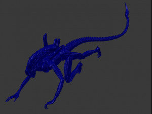 Alien 1 3D-Modell