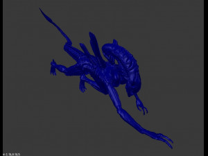 Alien 1 3D-Modell