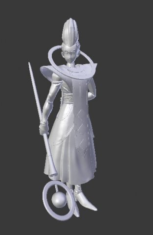 Whis 3Dモデル .c4d .max .obj .3ds .fbx .stl .blend 