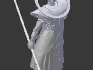 Whis 3Dモデル