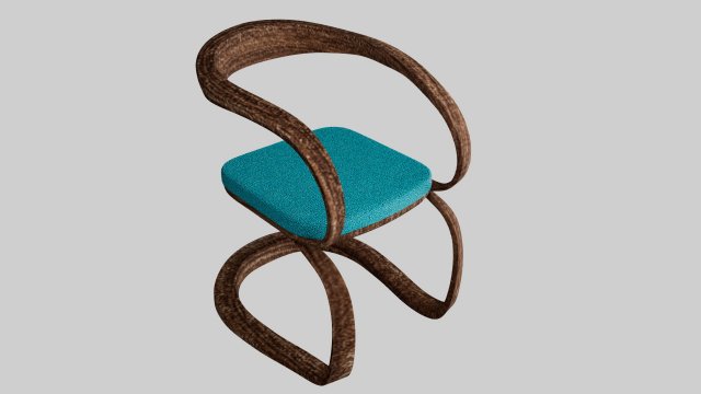 Chair 3D 模型 .c4d .max .obj .3ds .fbx .stl .blend 