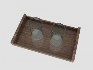 Tray Glass 3D Model