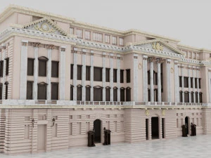 Buckingham Palace Modello 3D