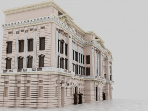 Buckingham Palace 3D 模型