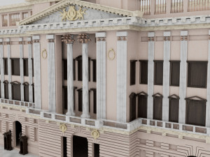 Buckingham Palace 3D 模型