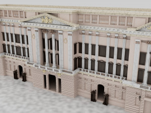 Buckingham Palace 3D 模型