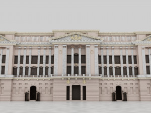 Buckingham Palace 3D 模型