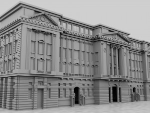 Buckingham Palace 3D 模型