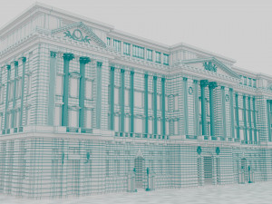 Buckingham Palace 3D 模型