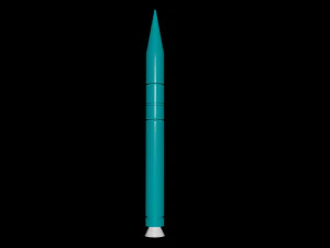 Missile 3D Model