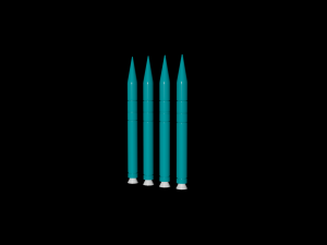Missile Modelo 3D
