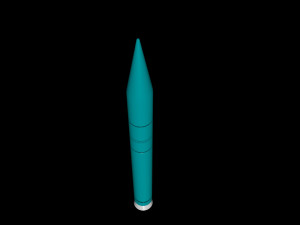Missile Modelo 3D