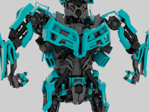 Transformer BumbleBee 3D Model