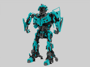Transformer BumbleBee 3D Model