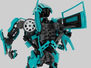 Transformer BumbleBee 3D Model