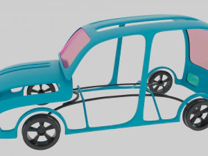 Auto Modello 3D