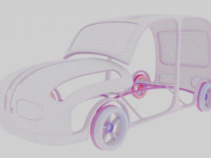 Auto Modello 3D