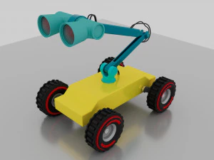 기계 인간 3D 모델