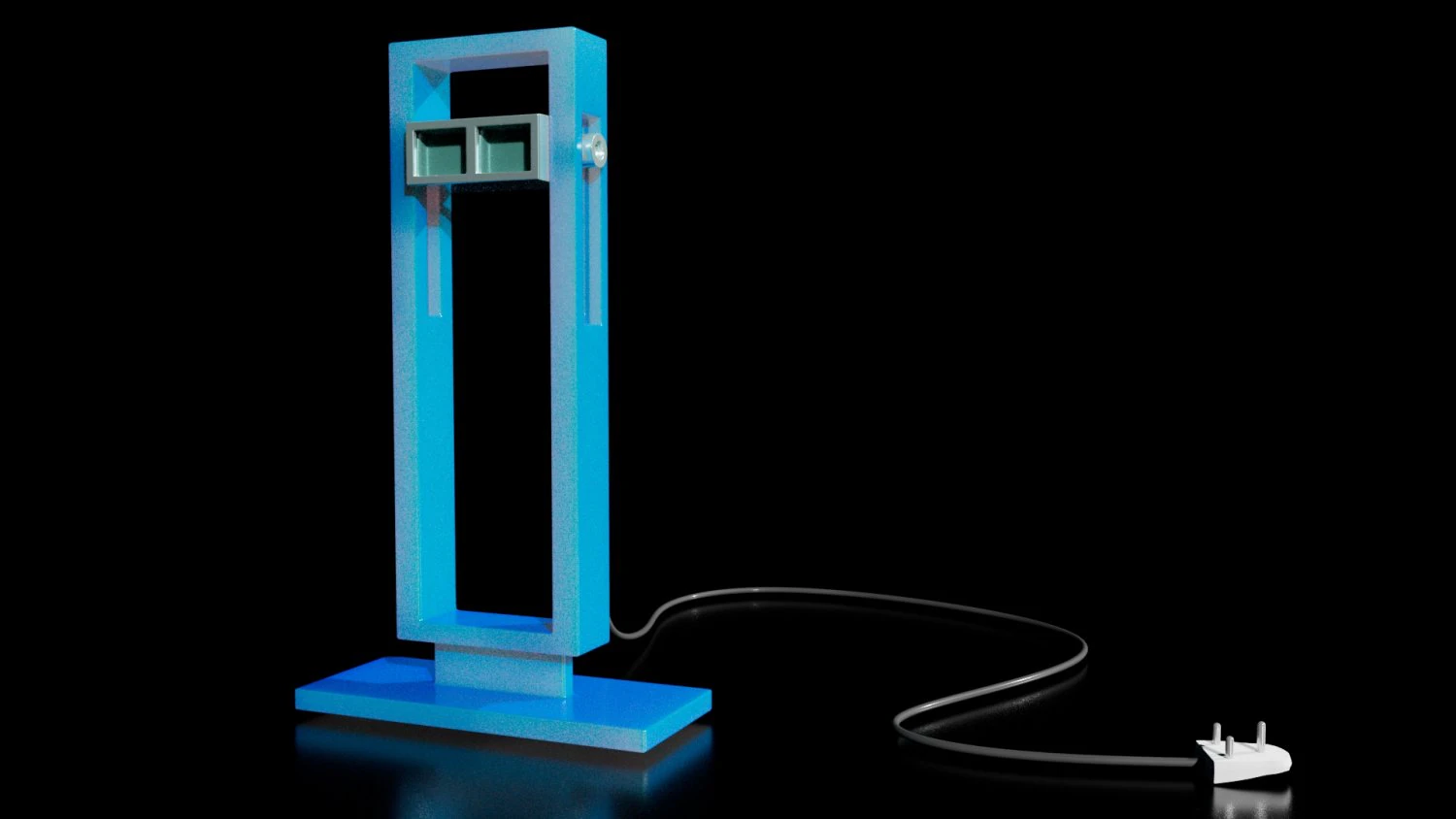 Table Lamp 3D Model .c4d .max .obj .3ds .fbx .stl .blend
