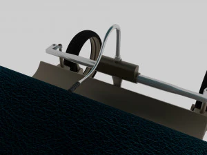 Kart d'epoca Modello 3D