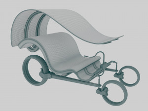 Vintage Kart 3Dモデル