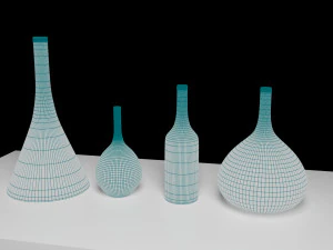 Bottiglia Modello 3D