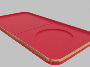 CUP PLATE SAUCER 3D Model