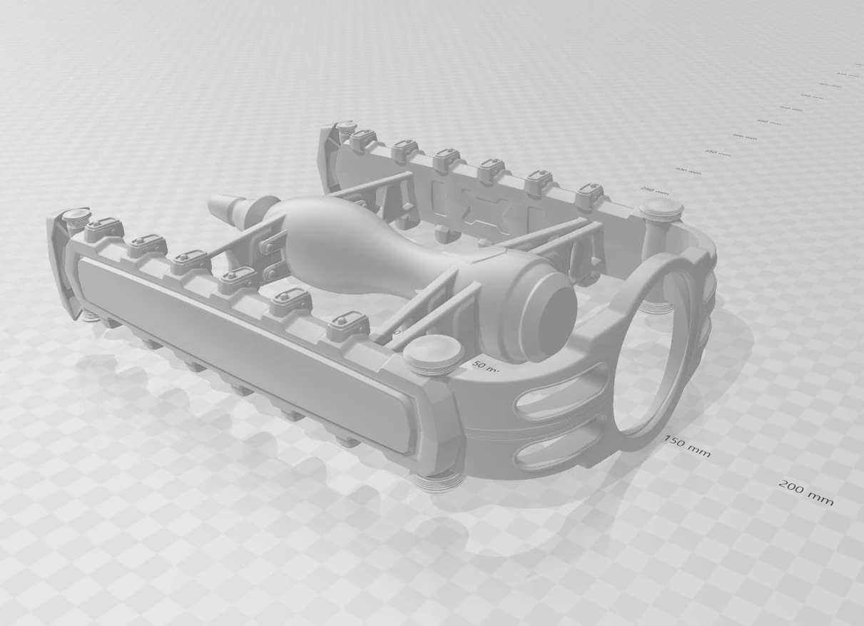 Pedalbicycle 3D Model .c4d .max .obj .3ds .fbx .stl .blend 