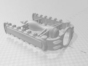 ペダル自転車 3Dモデル