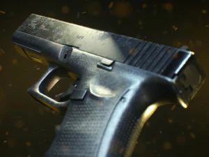 Glock 17 Gen 4 3D Model