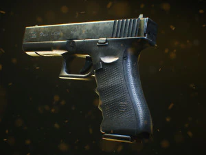 Glock 17 Gen 4 3D Model