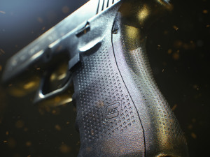 Glock 17 Gen 4 3D Model